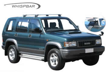 Holden Jackeroo Roof racks Yakima Whispbar